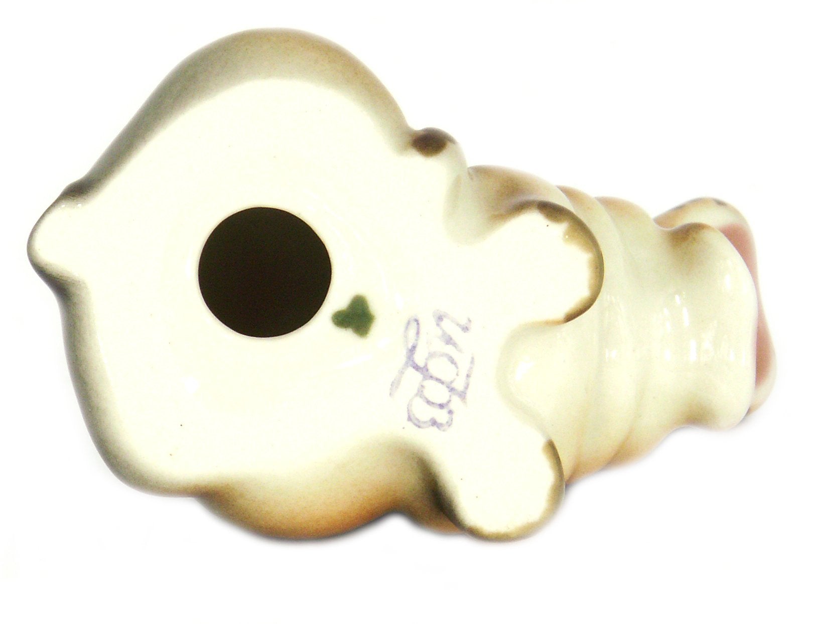 Hippo Brown Lomonosov Porcelain Collectible Figurine