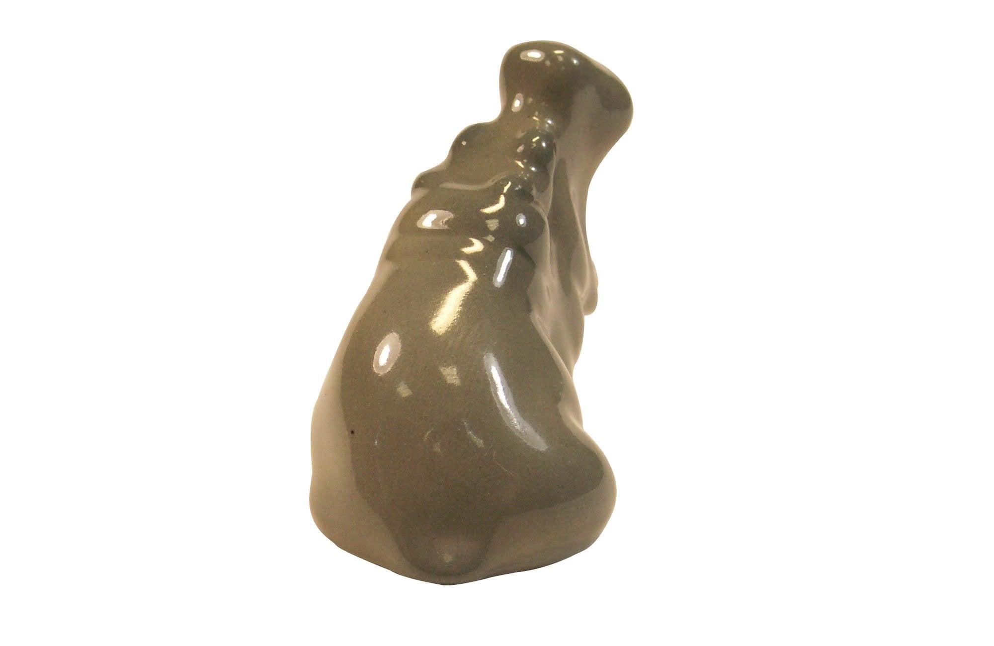 Hippo Tiny Baby Lomonosov Porcelain Collectible Figurine