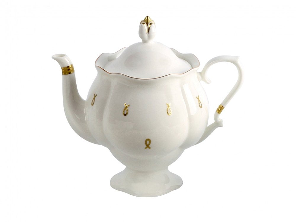 Lomonosov Porcelain Tea Set Service Natasha Eyelets 20 pc