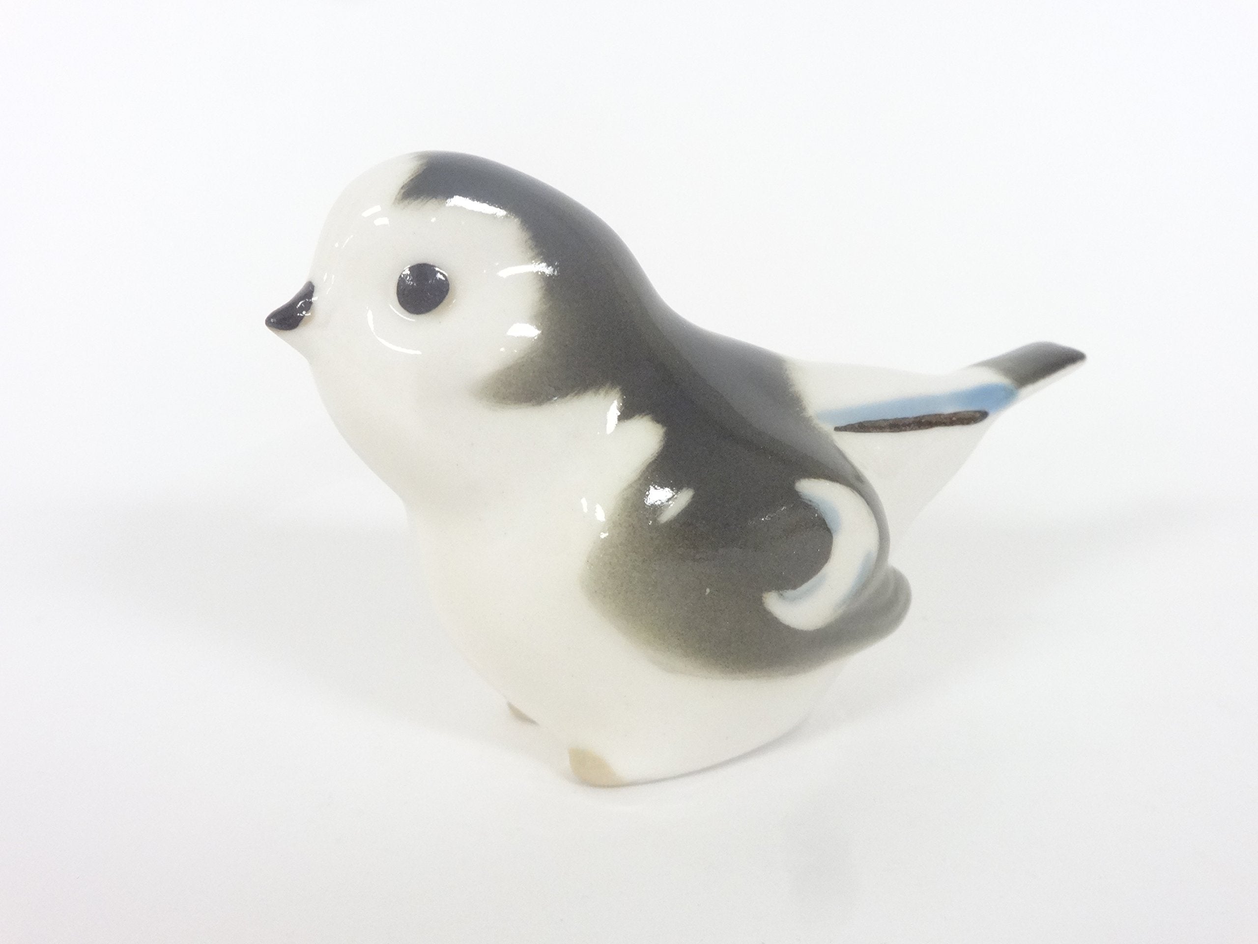 Lomonosov porcelain snow bunting figurine