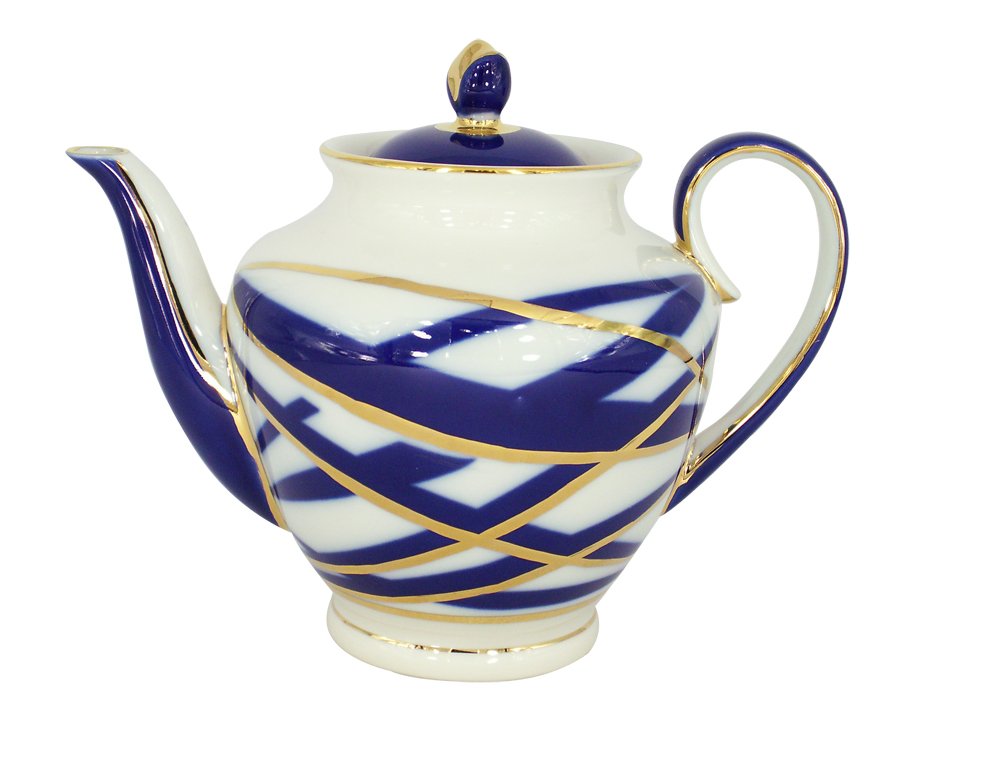 Lomonosov Porcelain Teapot Spring Cocoon 27 oz/800 ml