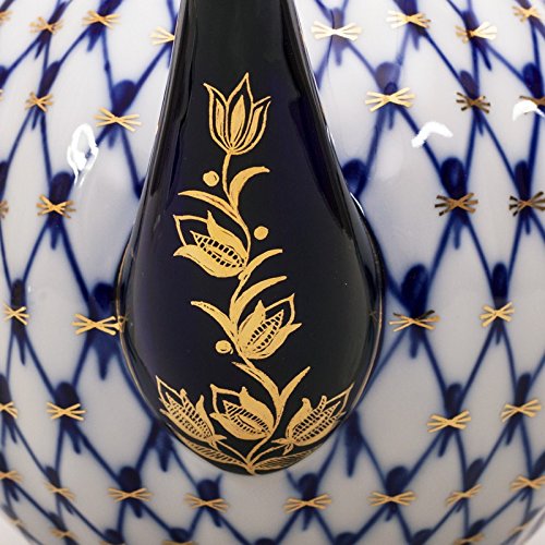 Imperial / Lomonosov Porcelain Teapot 'Cobalt Net' 2 Liters