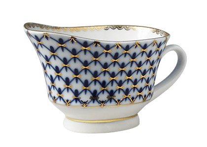 Lomonosov Imperial Porcelain Dinner Set eith Tablecloth Cobalt Net 23 Items