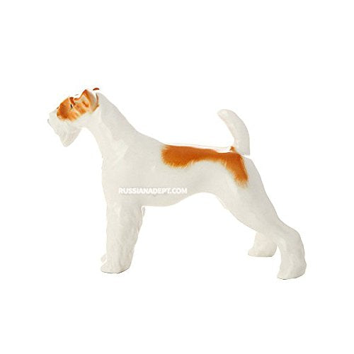 The sculpture "Terrier" Imperial porcelain factory