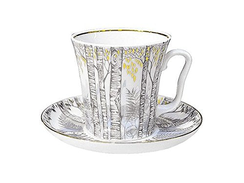 Lomonosov Porcelain Mug and Saucer Leningradskii Spring 12.2 fl.oz/360 ml