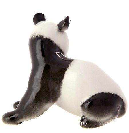 Panda Bamboo Bear Lomonosov Porcelain Collectible Figurine