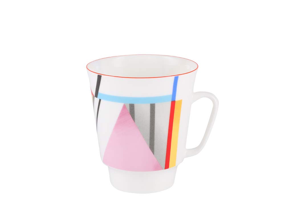 Lomonosov Bone China Cup and Saucer May Motion-4 5.6 fl.oz/165 ml 2 pc