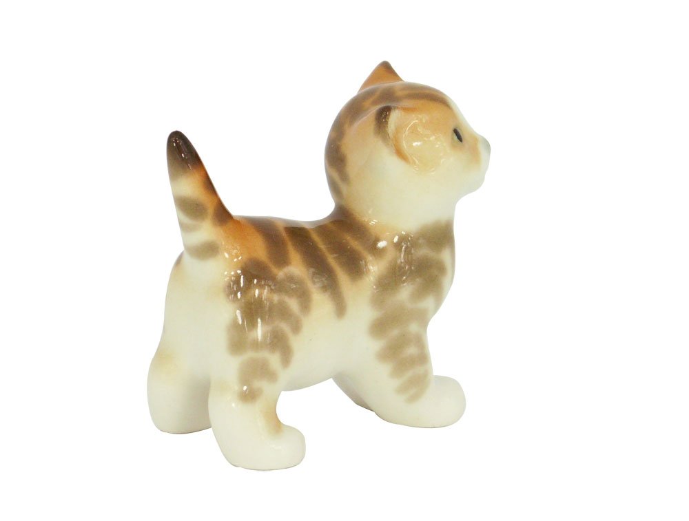 Lomonosov Imperial Porcelain Collectible Realistic Figurine Cat Kittie Assorted Collection