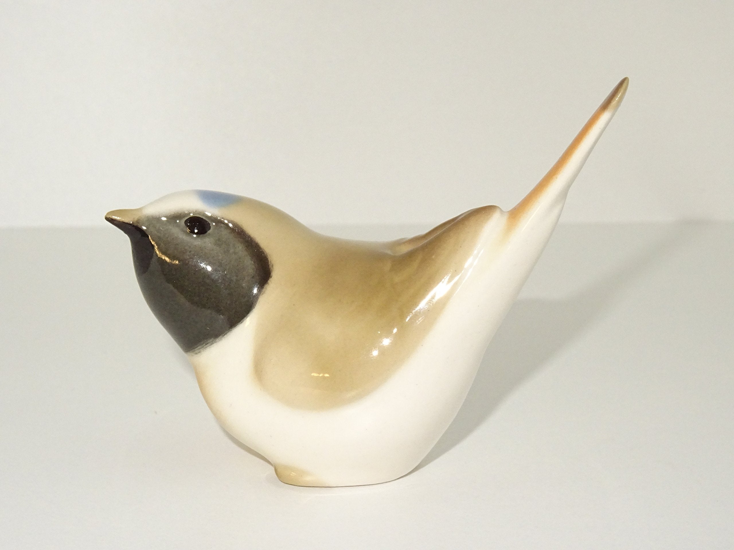 bird 3 Porcelain Figurine russian lomonosov IFZ imperial ceramic statue