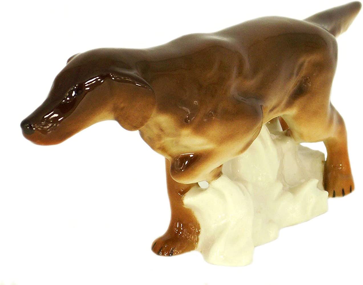 Lomonosov Imperial Porcelain Collectible Realistic Figurine Dog Doggie Assorted Collection