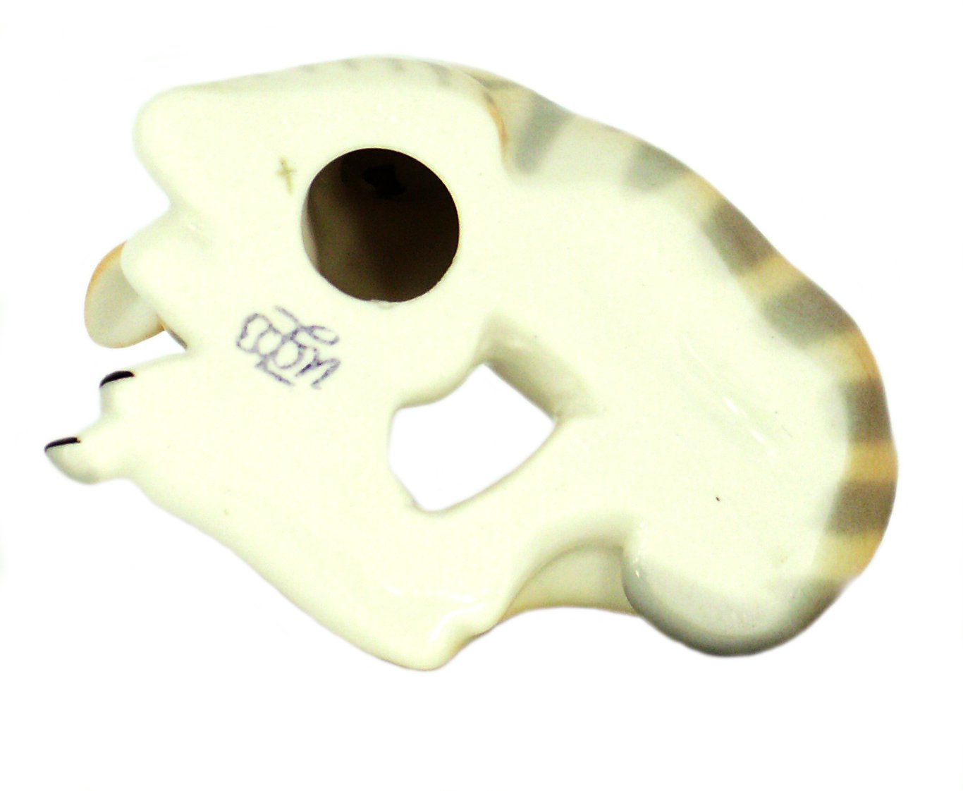 Zebra Baby Lying Lomonosov Porcelain Collectible Figurine