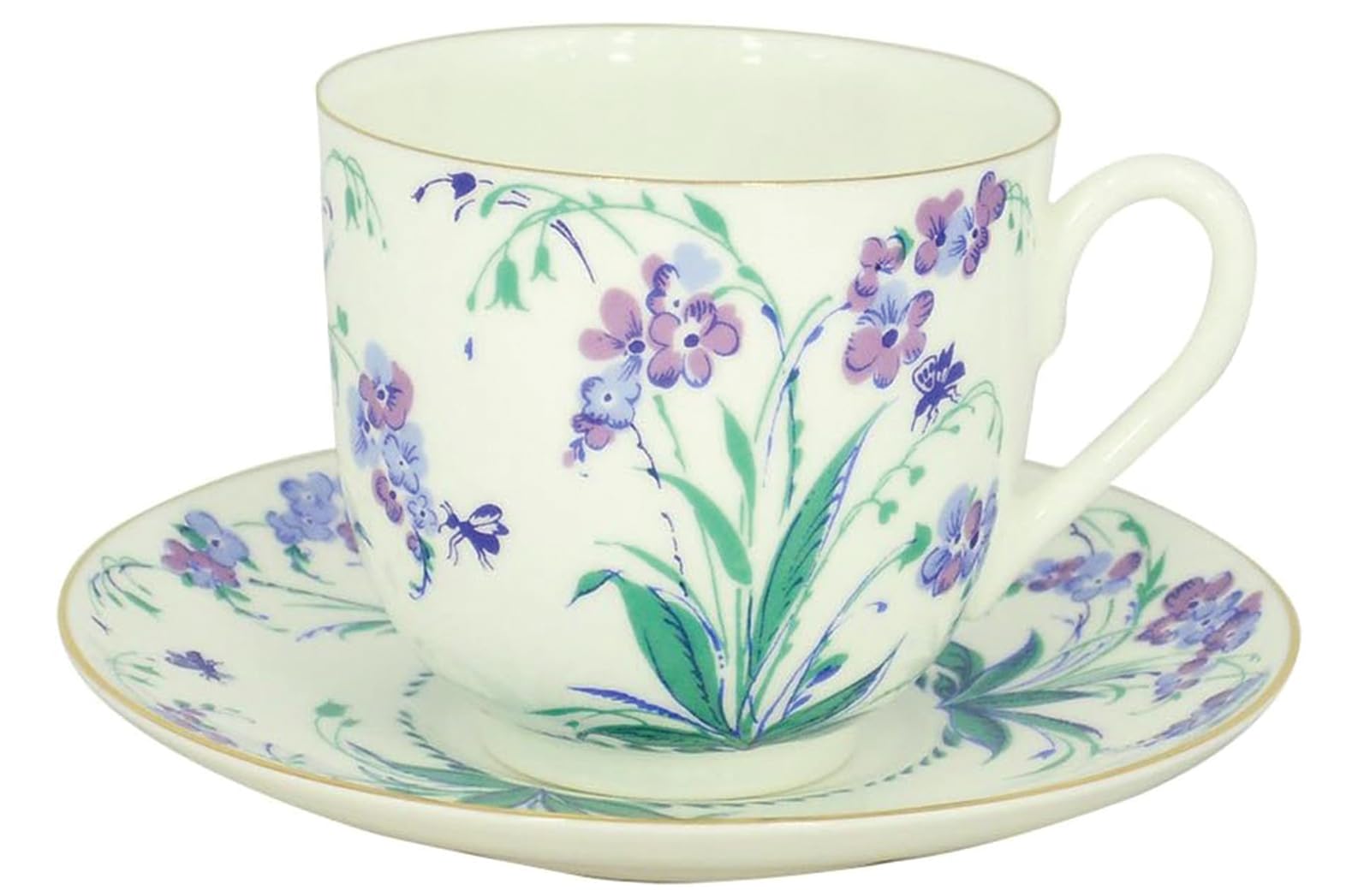 Imperial Lomonosov Porcelain Cup and Saucer Set Collection