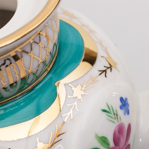 Imperial / Lomonosov Porcelain Brewing Teapot "Sunny Day"