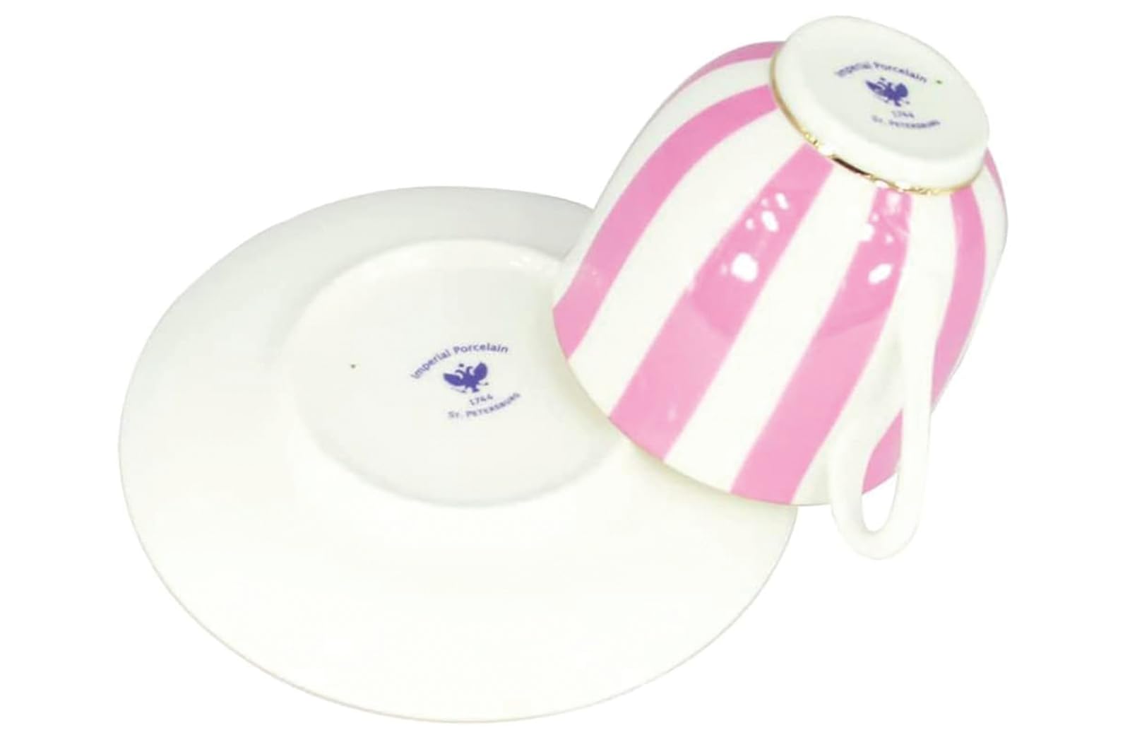 Imperial Lomonosov Porcelain Cup and Saucer Set Collection