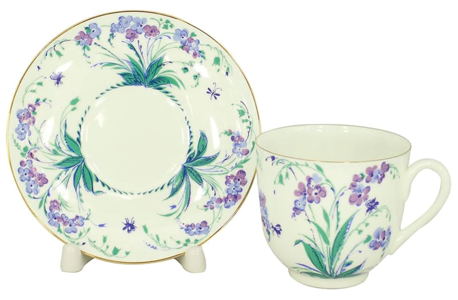 Imperial Lomonosov Porcelain Cup and Saucer Set Collection