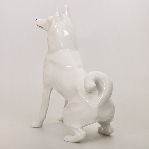Husky Figurine. Imperial Porcelain Factory