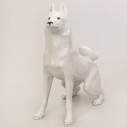 Husky Figurine. Imperial Porcelain Factory