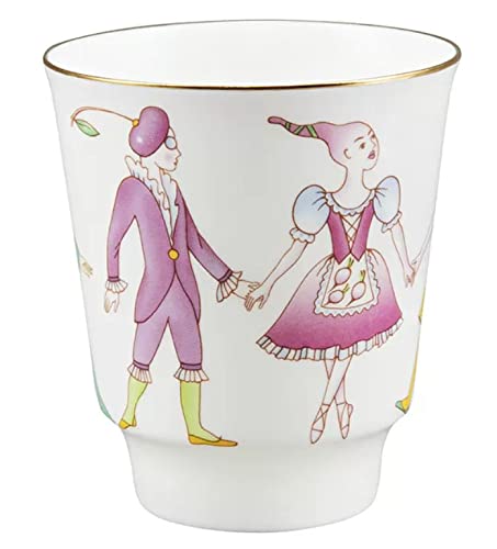 Lomonosov Porcelain Tea Set Cup, Saucer and Cake Plate, Ballet Cipollino (Khachaturyan) 3pc