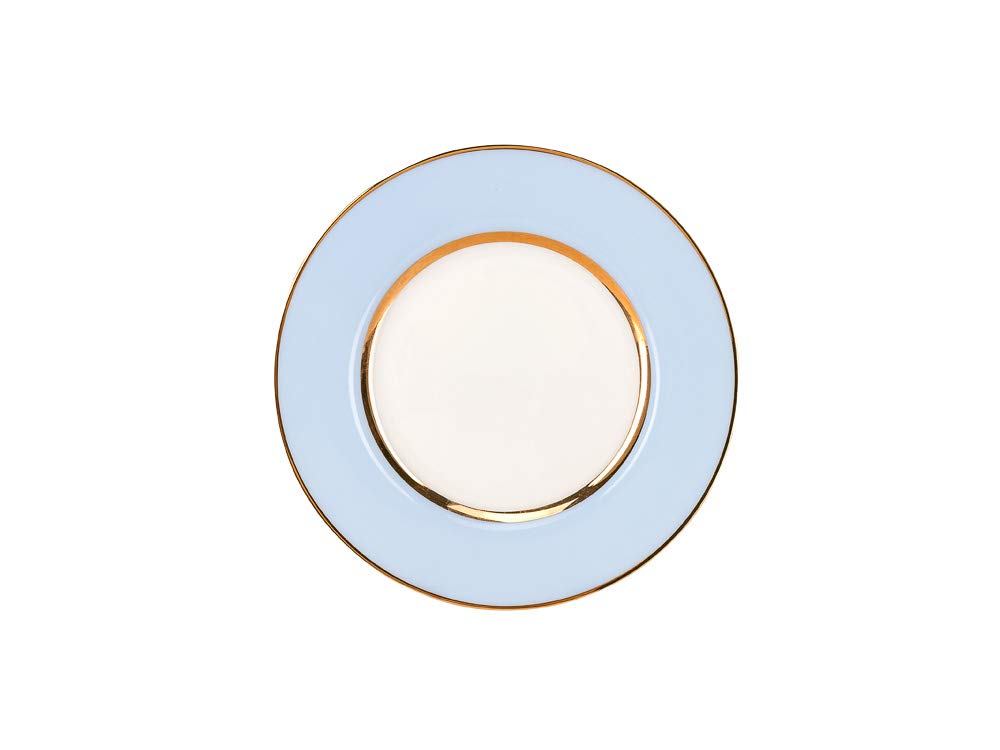 Lomonosov Bone China Porcelain TeaCup And Saucer Azur v.1 8.45 oz/250 ml
