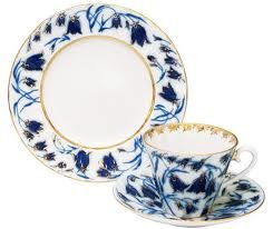 Lomonosov Teapot, Radial, Bluebells
