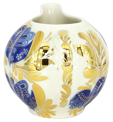 Lomonosov Porcelain Creamer 22 Karat Gold Golden Garden 11.8 fl.oz/350 ml