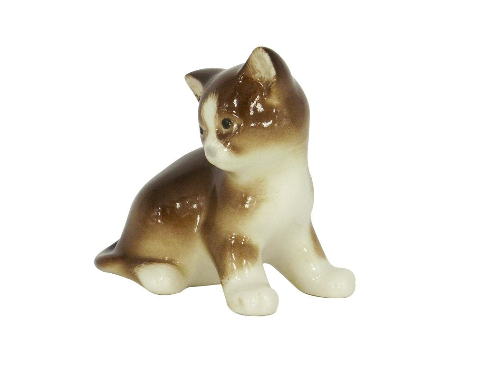 Lomonosov Imperial Porcelain Collectible Realistic Figurine Cat Kittie Assorted Collection