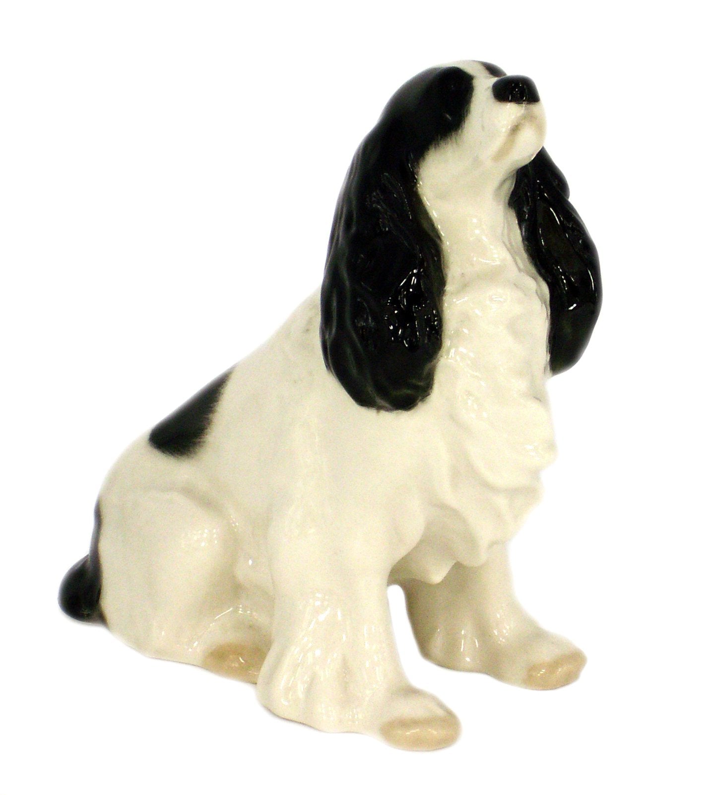 Cocker Spaniel Dog Lomonosov Porcelain Collectible Figurine