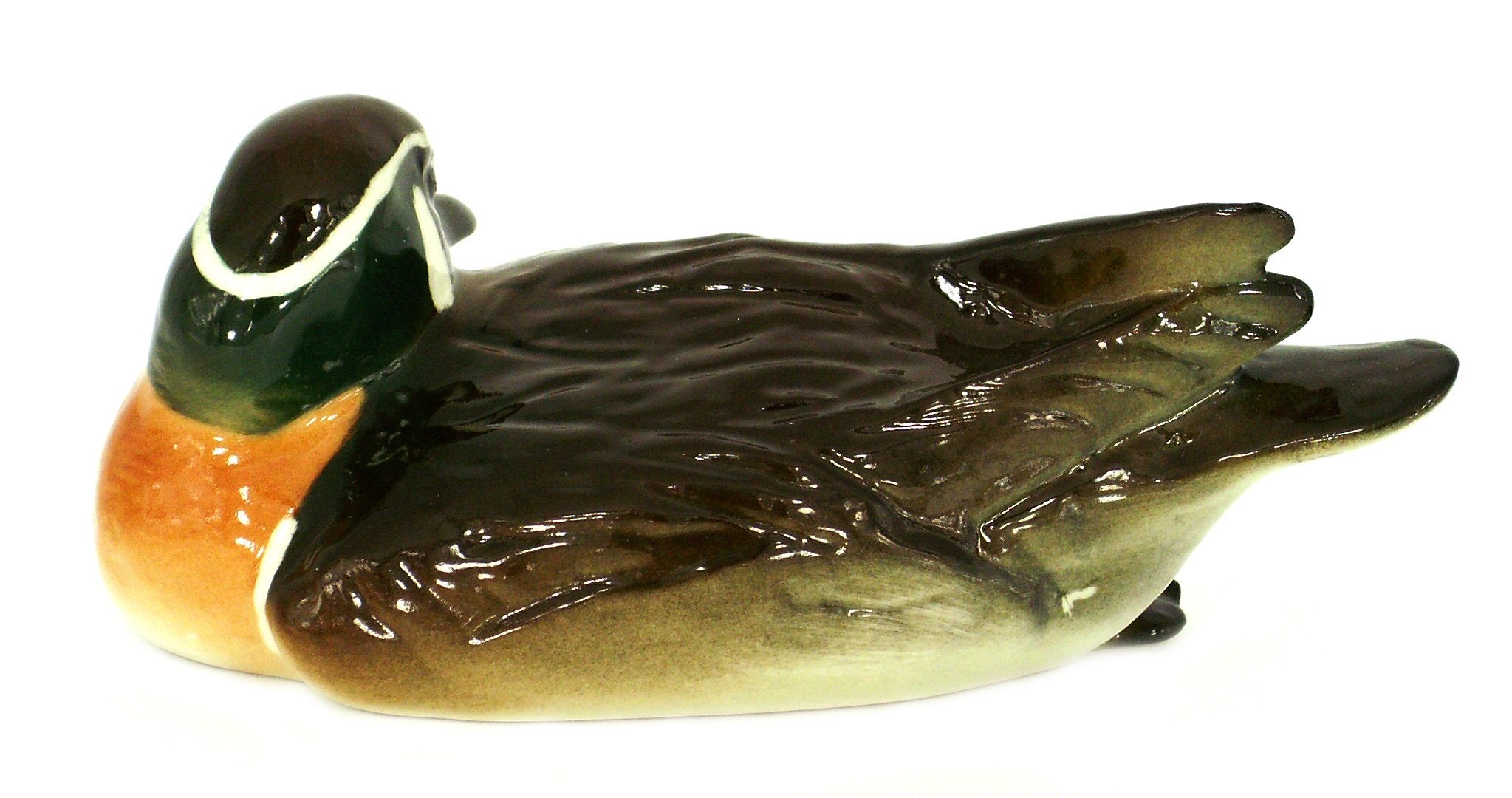 Baikal Duck #1 Lomonosov Porcelain Collectible Figurine