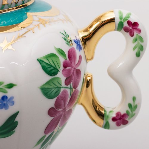 Imperial / Lomonosov Porcelain Brewing Teapot "Sunny Day"