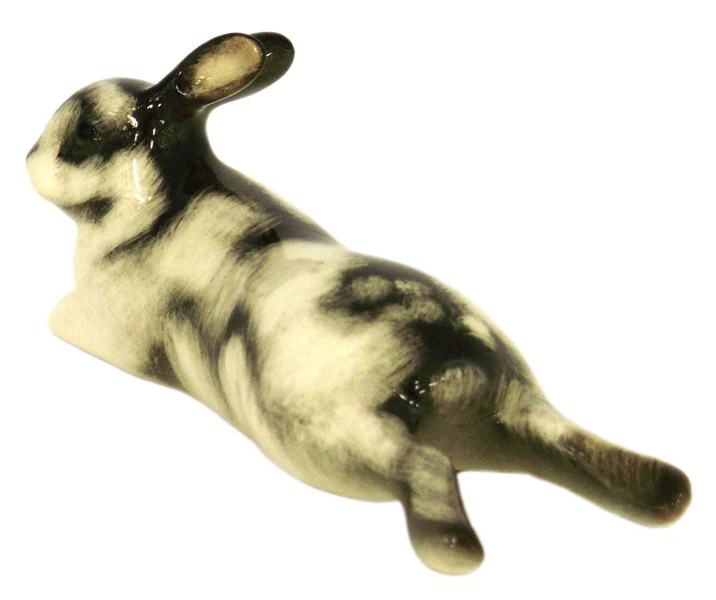 Easter Bunny Rabbit Lazy-Bones Lomonosov Porcelain Collectible Figurine