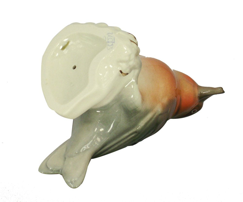 Crossbill Bird Red Lomonosov Porcelain Collectible Figurine