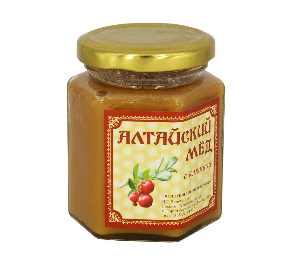 Eco Organic Natural Russian Siberian Creamed Spread Honey