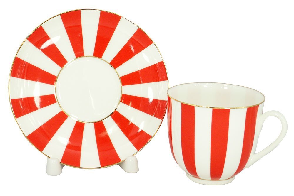 Imperial Lomonosov Porcelain Cup and Saucer Set Collection