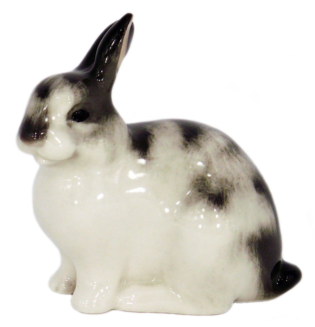Bunny Rabbit Easter Lomonosov Porcelain Collectible Figurine