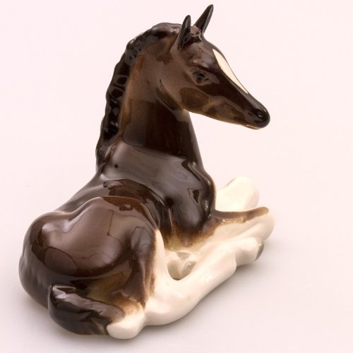 Imperial / Lomonosov Porcelain Figurine Lying Foal