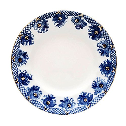 Lomonosov Porcelain Cake Dessert Plate Basket 7" Diameter