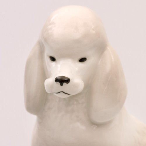 Imperial / Lomonosov Porcelain Figurine Poodle Dog