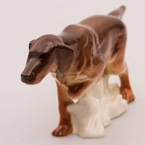 Imperial / Lomonosov Porcelain Figurine Irish Setter Dog