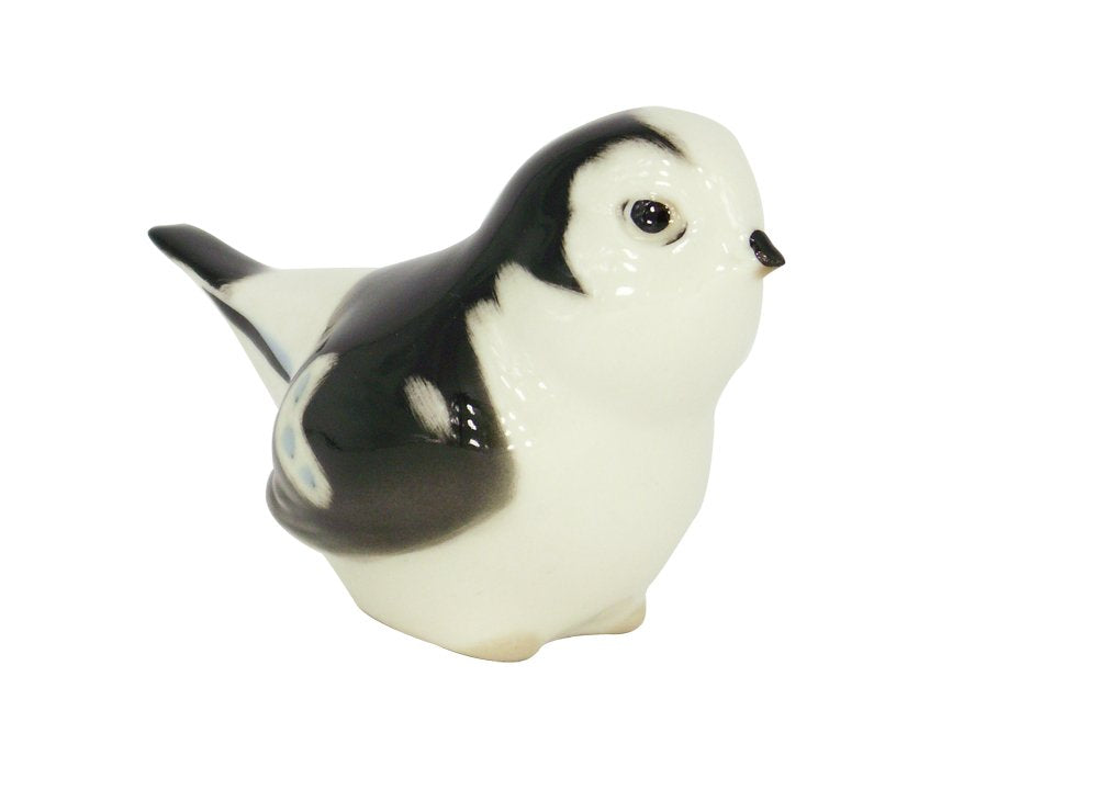 Snow Bunting Bird 2 Lomonosov Porcelain Collectible Figurine
