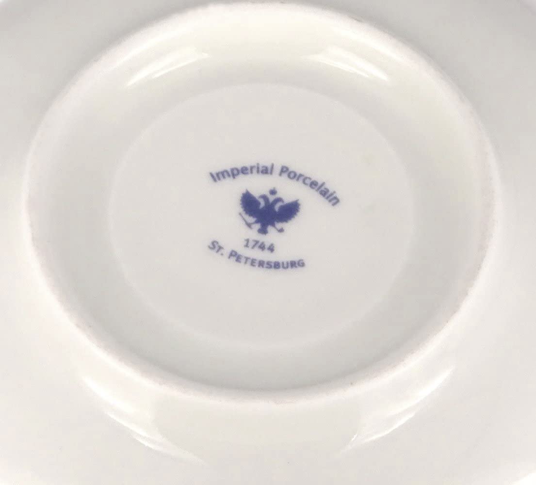 Imperial Lomonosov Porcelain Cup and Saucer Set Collection