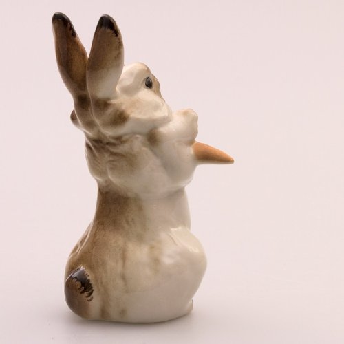 Imperial / Lomonosov Porcelain Figurine "Bunny with Carrot"