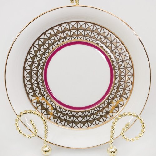Imperial / Lomonosov Porcelain Teacup w/ Saucer "Zamoskvorechye"