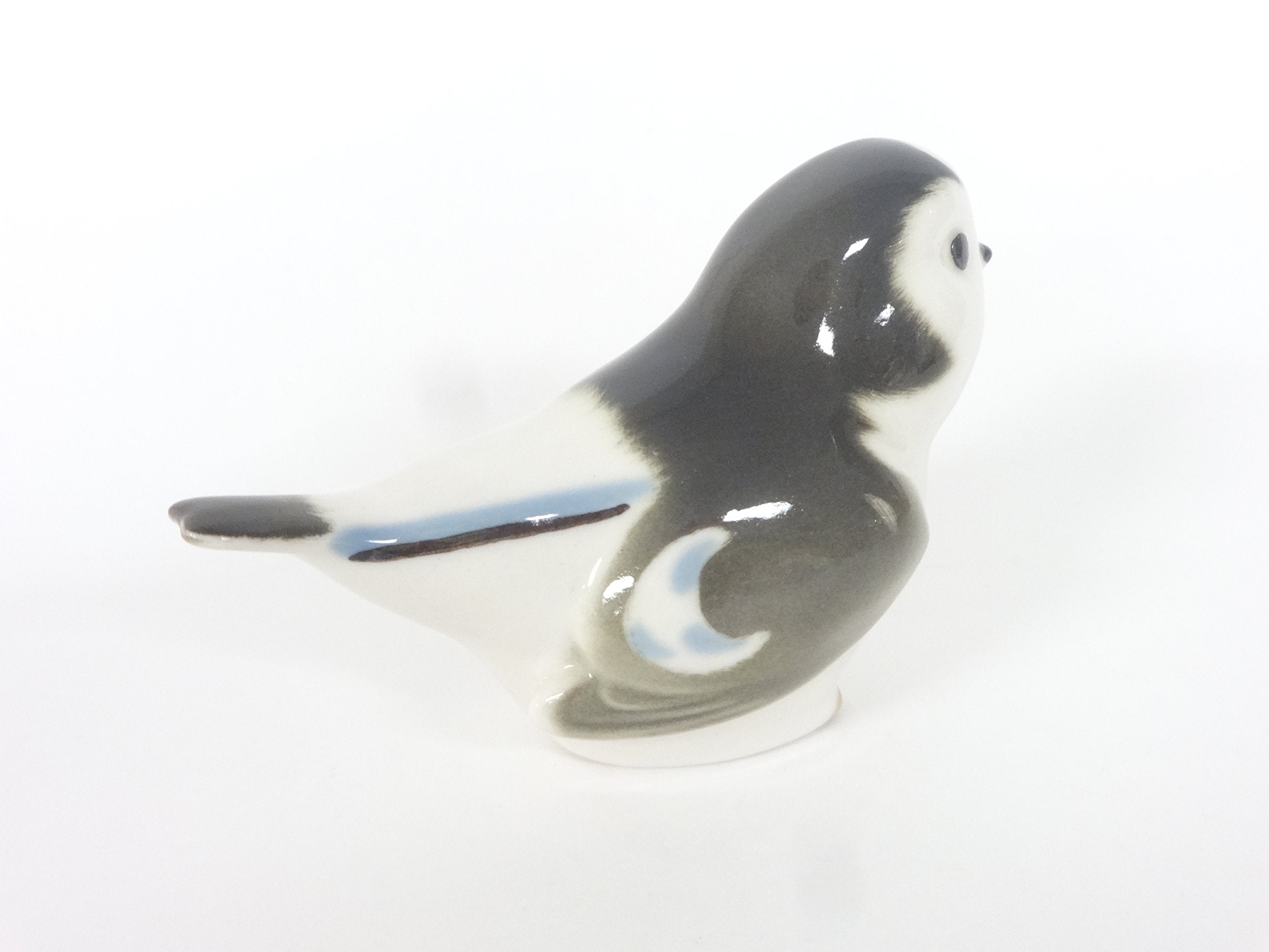 Lomonosov porcelain snow bunting figurine