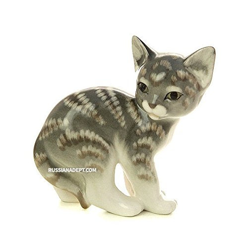 RussianAdept.com The Sculpture Cat, Imperial Porcelain Factory