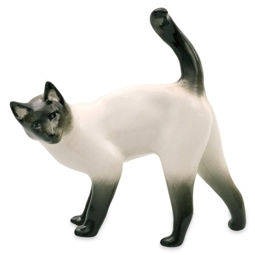 Imperial / Lomonosov Porcelain Figurine Siamese Cat