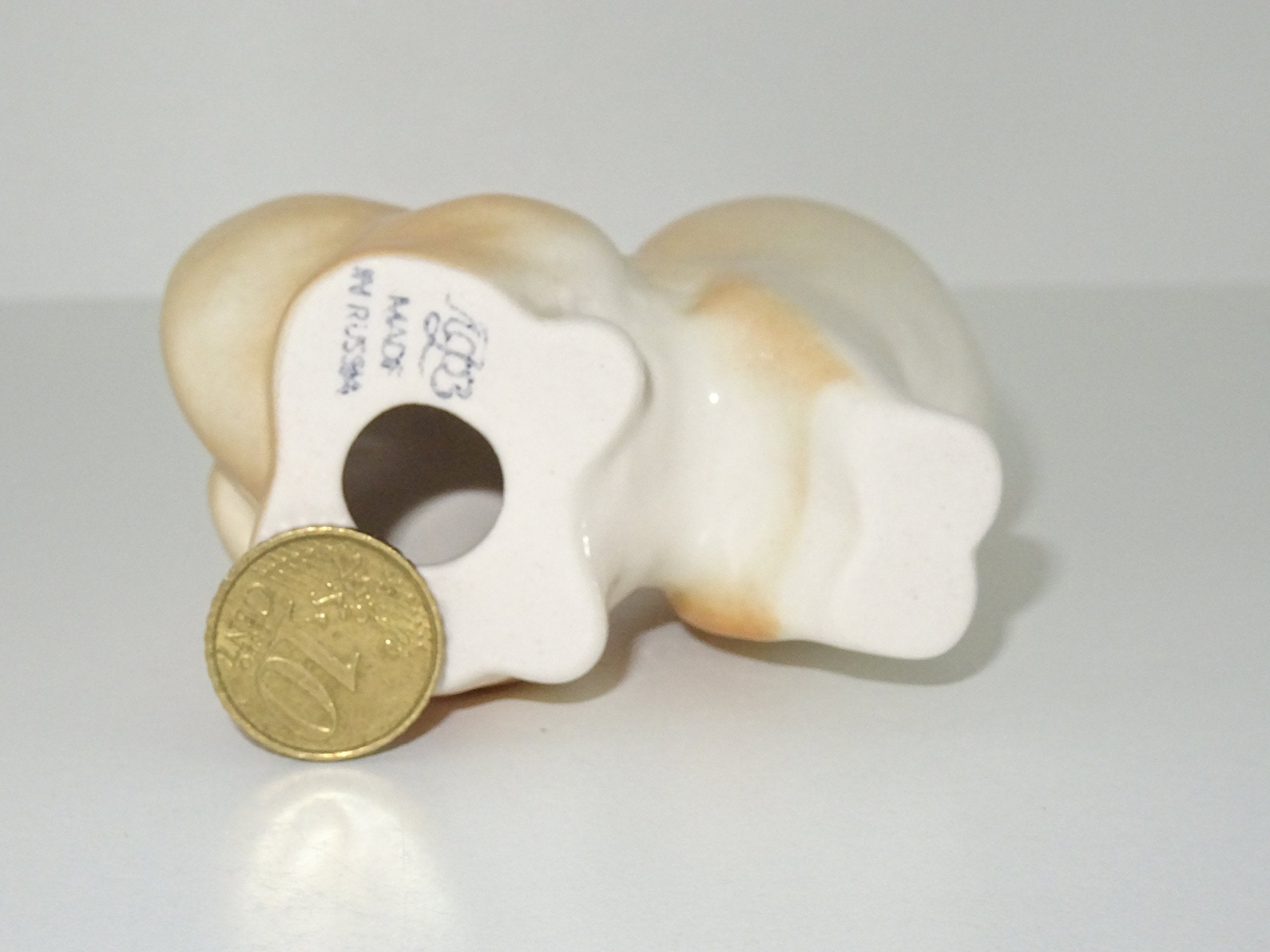 dog Porcelain Figurine russian lomonosov IFZ imperial ceramic statue