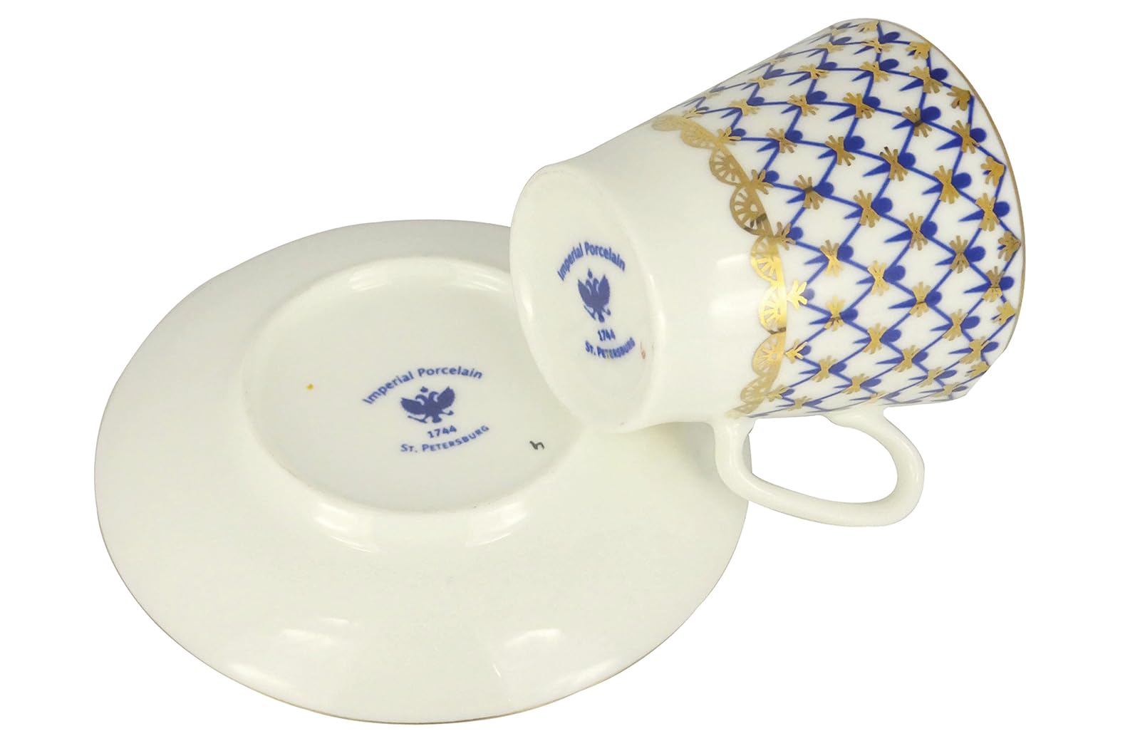 Imperial Lomonosov Porcelain Cup and Saucer Set Collection