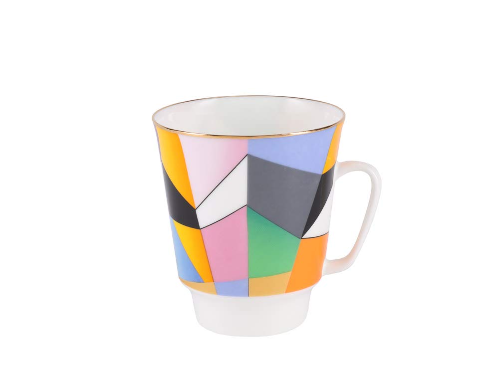 Lomonosov Bone China Cup and Saucer May Motion-1 5.6 fl.oz/165 ml 2 pc