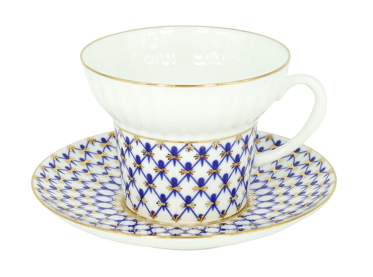 Imperial Lomonosov Porcelain Cup and Saucer Set Collection