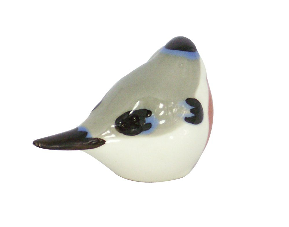 Winter Bullfinch Bird Lomonosov Porcelain Collectible Figurine